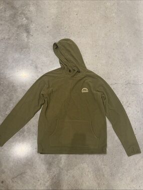Howler Brothers Palo Duro Grid Fleece Hoodie Men’s Medium Los Hermanos Patch